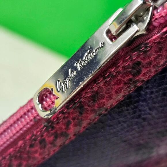 Apple Bottoms Purple Snakeskin Heels - Picture 4 of 9